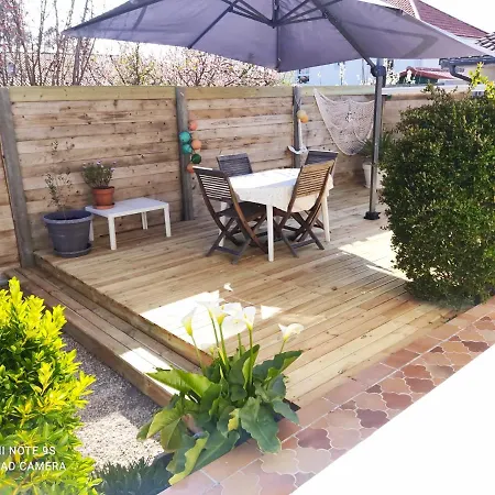 Prázdninový dům Jardin/terrasse Cosy Pres Plages Ares